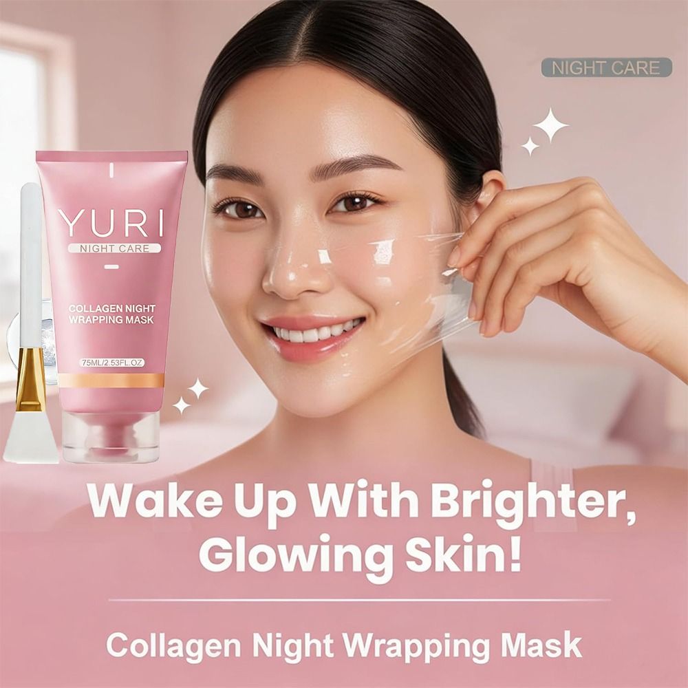 Peptide Neck Cream - New 75ML Collagen Night Wrapping Mask