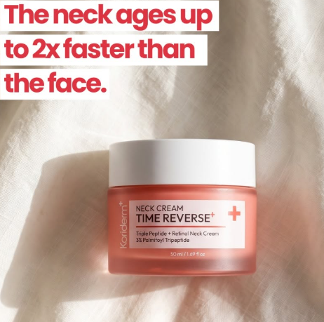 50ml Korean Koriderm Time Reve - Peptide Neck Cream recension och pris