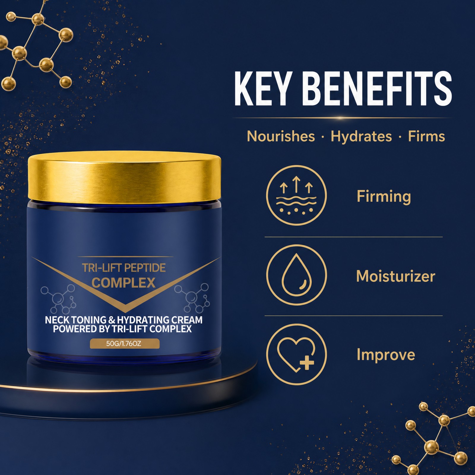Tri Lift Peptide Neck Firming  - Peptide Neck Cream recension och pris
