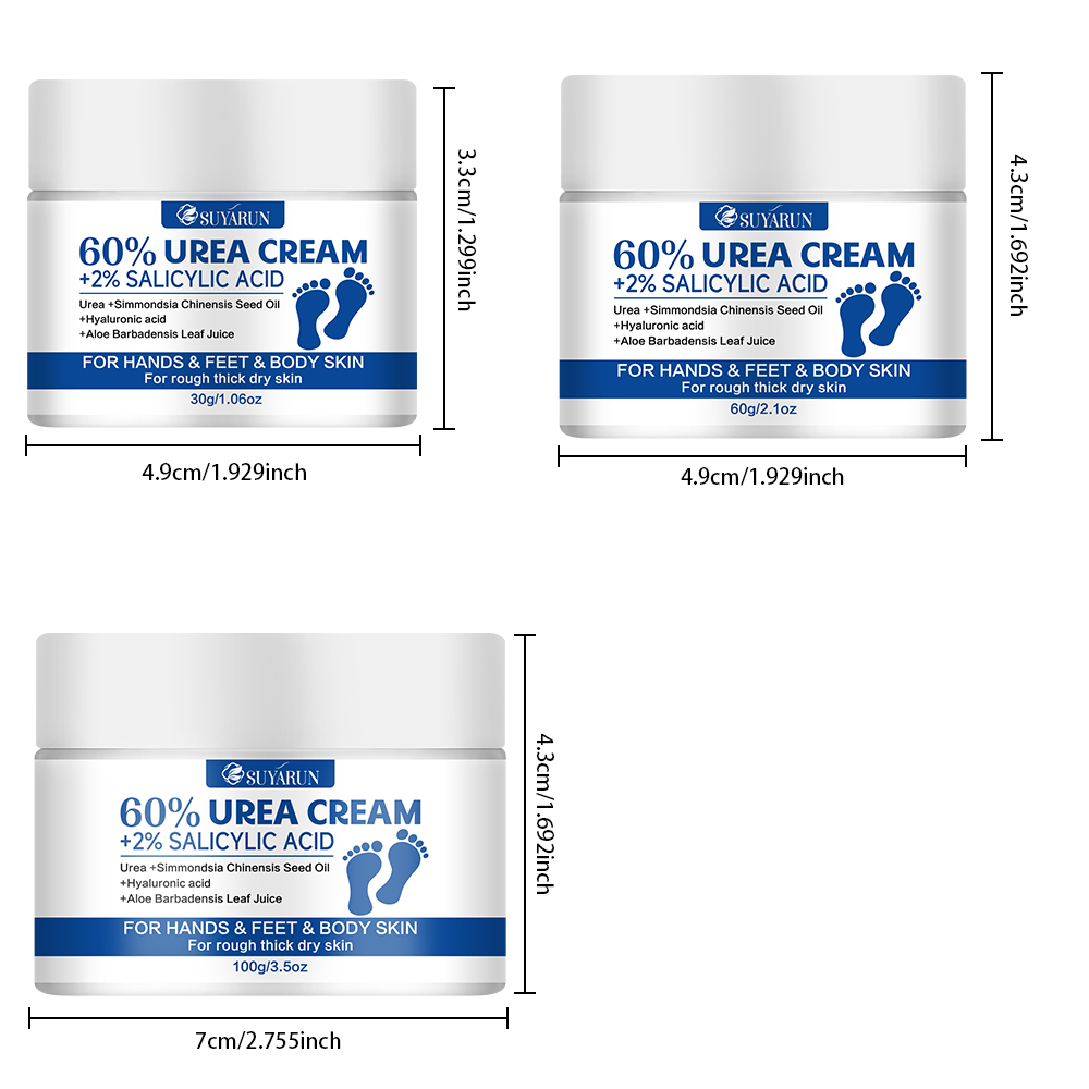 SUYARUN 60% Urea+2% SALICYLIC  - Skincare Salicylic Acid recension och pris