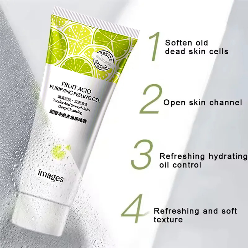 Natural Fruit Acid Peeling Gel - Peptide Neck Cream recension och pris
