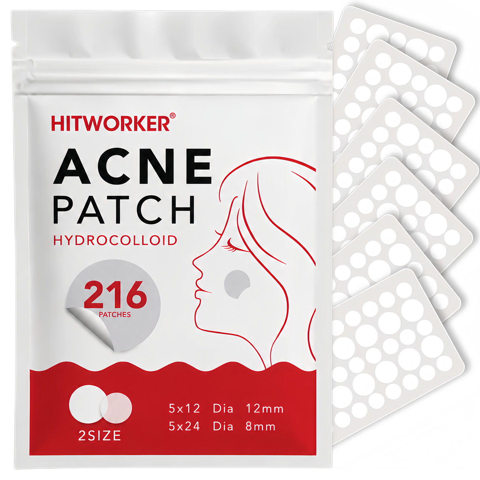 216pcs Hydrocolloid Pimple Pat - Peptide Neck Cream recension och pris