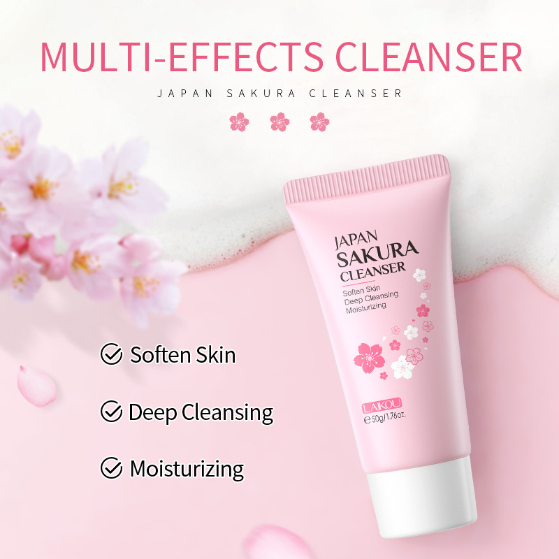 Sakura Facial Cleaner Korean F - Peptide Neck Cream recension och pris