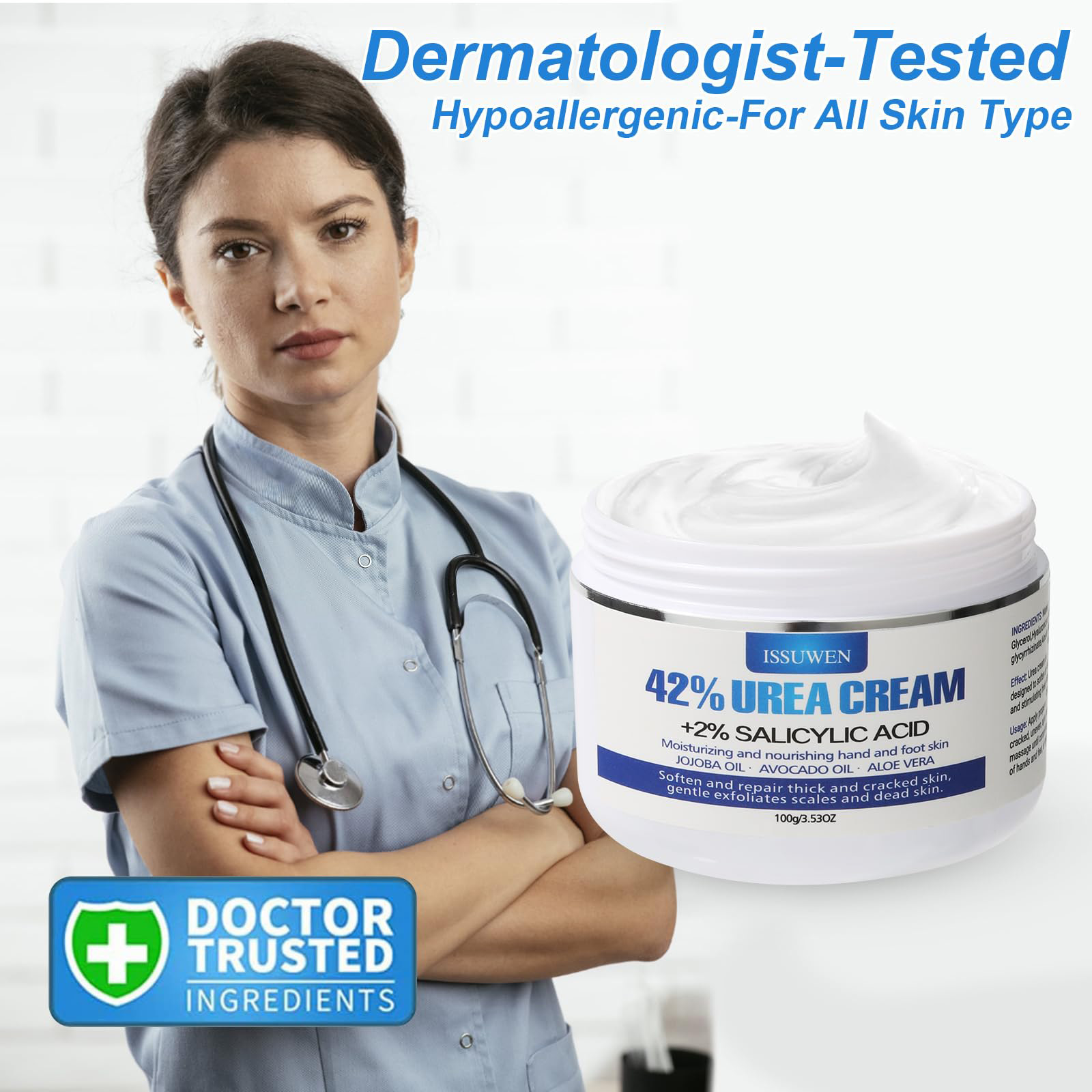 Urea Cream 42% Plus Salicylic  - Skincare Salicylic Acid recension och pris